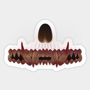 Monster Grin Sticker